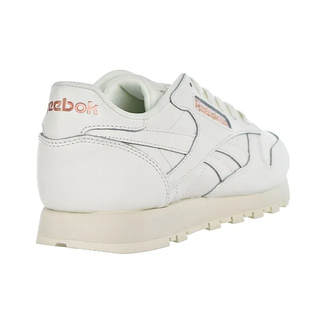 Reebok Classic Leather Chalk Rose Gold Women's-4