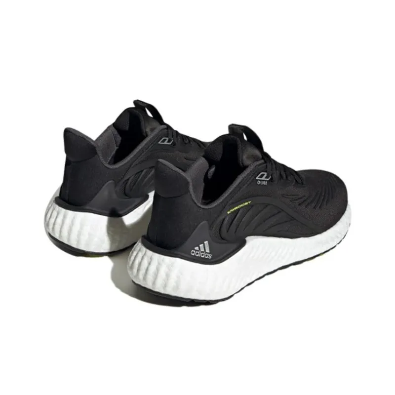 Adidas Alphaboost Running Shoes 'Black White Gum'-2