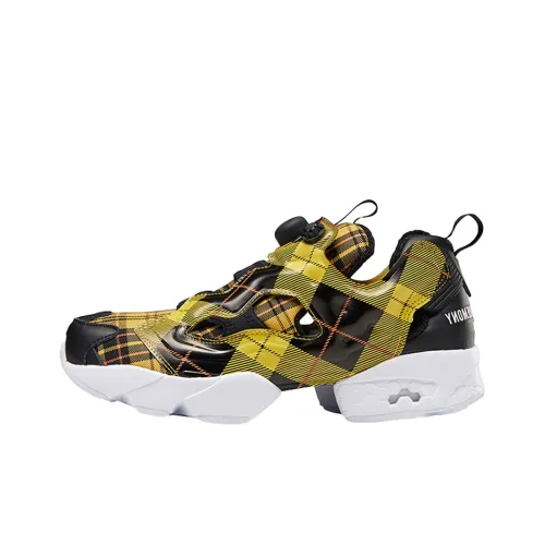 Reebok Instapump Fury Opening Ceremony Plaid Yellow