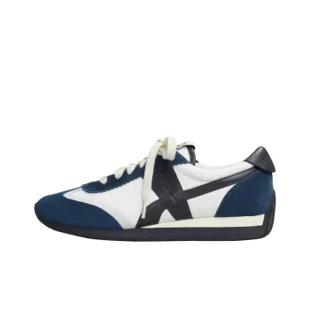 TORY BURCH Hank Low Top Casual Shoes Women's White Blue