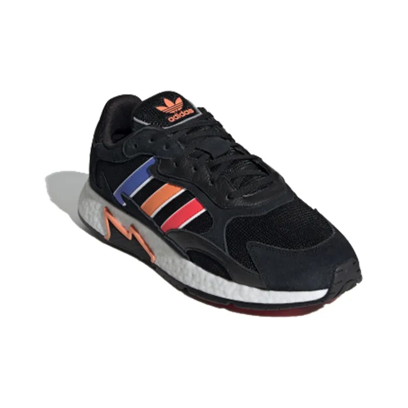 Adidas Tresc Run Core Black Shock Red Easy Orange-1
