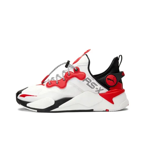 PUMA RS-X Casual Shoes Men Low-Top White/Black/Red