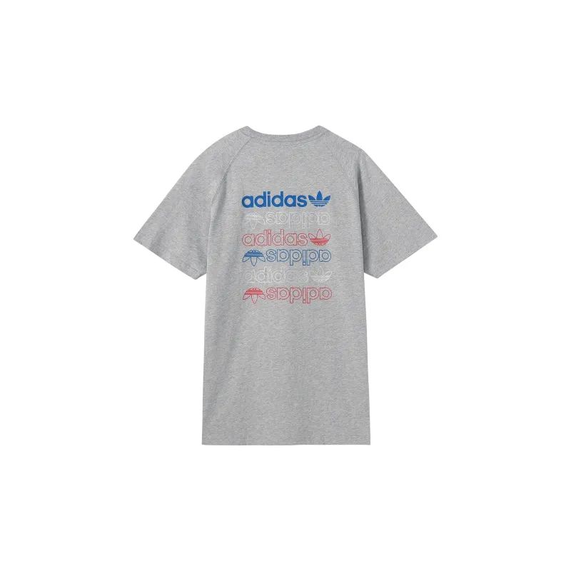 Adidas Originals T Shirt Men's Gray-1