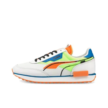 PUMA Future Rider Twofold White Green Glare