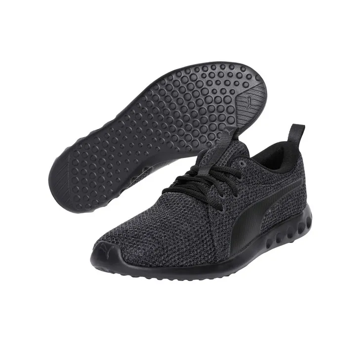 PUMA Carson 2 Nature Knit Low-Top Casual Shoes Men's Black-2