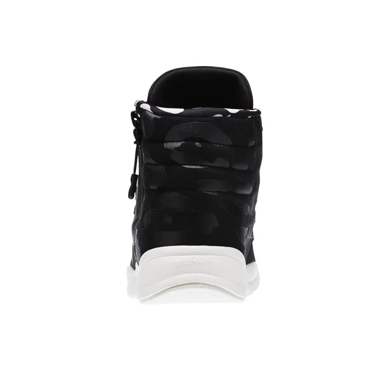 Reebok Furylite Boot Leo Cushioning Anti-Slip And Wear-Resistant High-Top Casual Shoes Women's Black-4