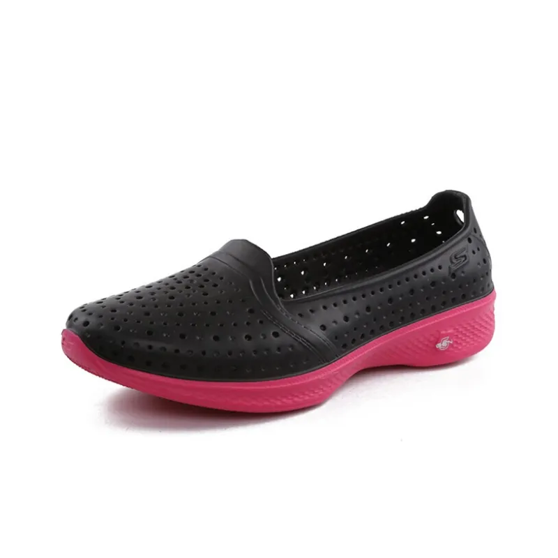 Skechers H2 Go Loafers Black/Pink Women's-2