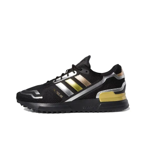 Adidas Originals ZX 750 Casual Shoes Unisex Low-Top Black/Silver/Gold