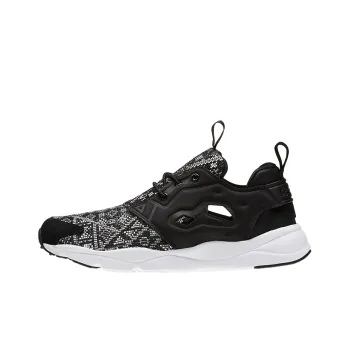 Reebok Furylite Gt Running Shoes Black/White/Grey Women's