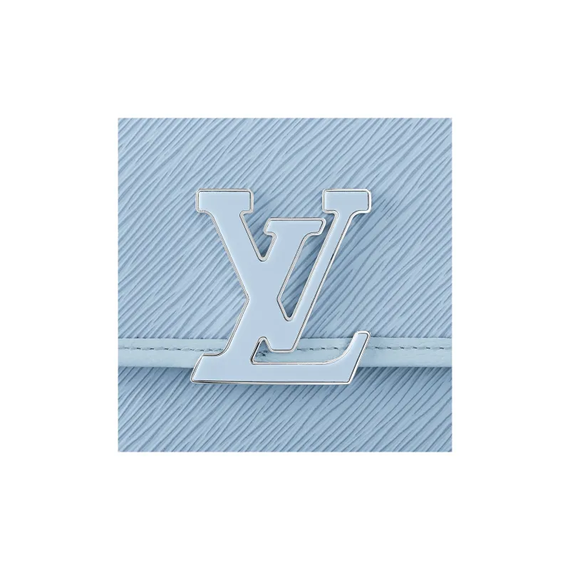 LOUIS VUITTON Epi Grain Cow Leather Crossbody Bag, Shoulder Bag Women's Blue-5