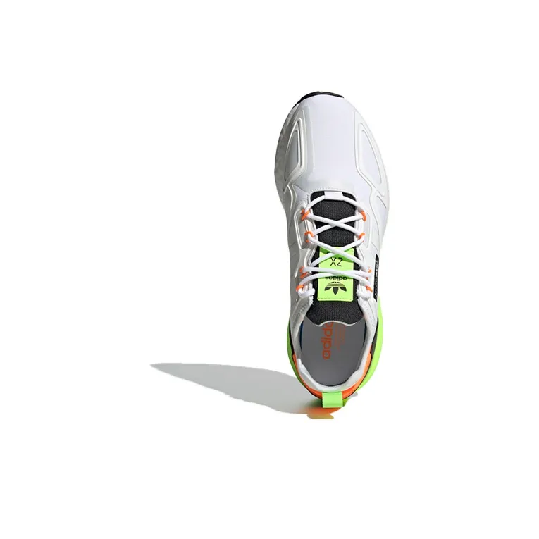 Adidas Originals Zx 2K Boost Cloud White Green-4