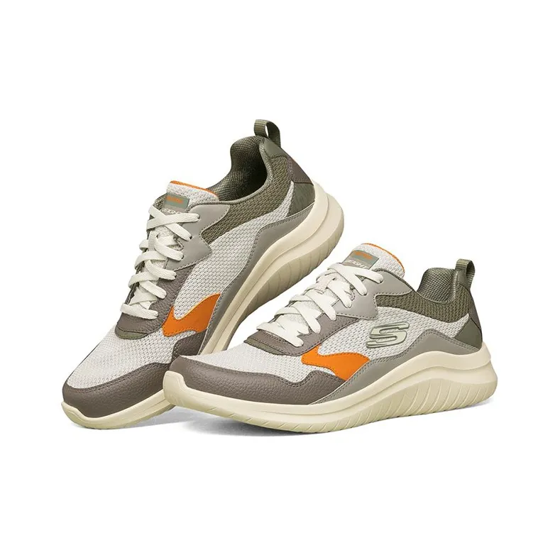 Skechers Ultra Flex 2.0 Low Running Shoes Grey/Brown-2