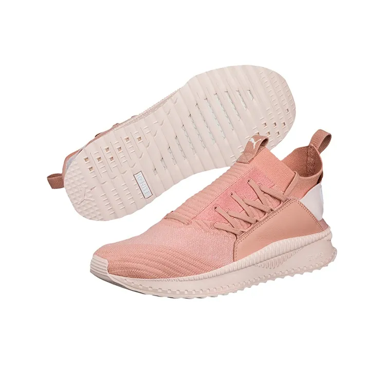PUMA Tsugi Casual Shoes Men Low Top White/Peach Pink-4