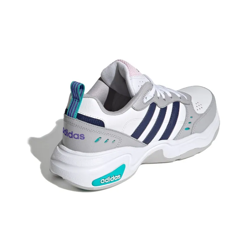 Adidas Women's Strutter 'White Dark Blue' Women's-3