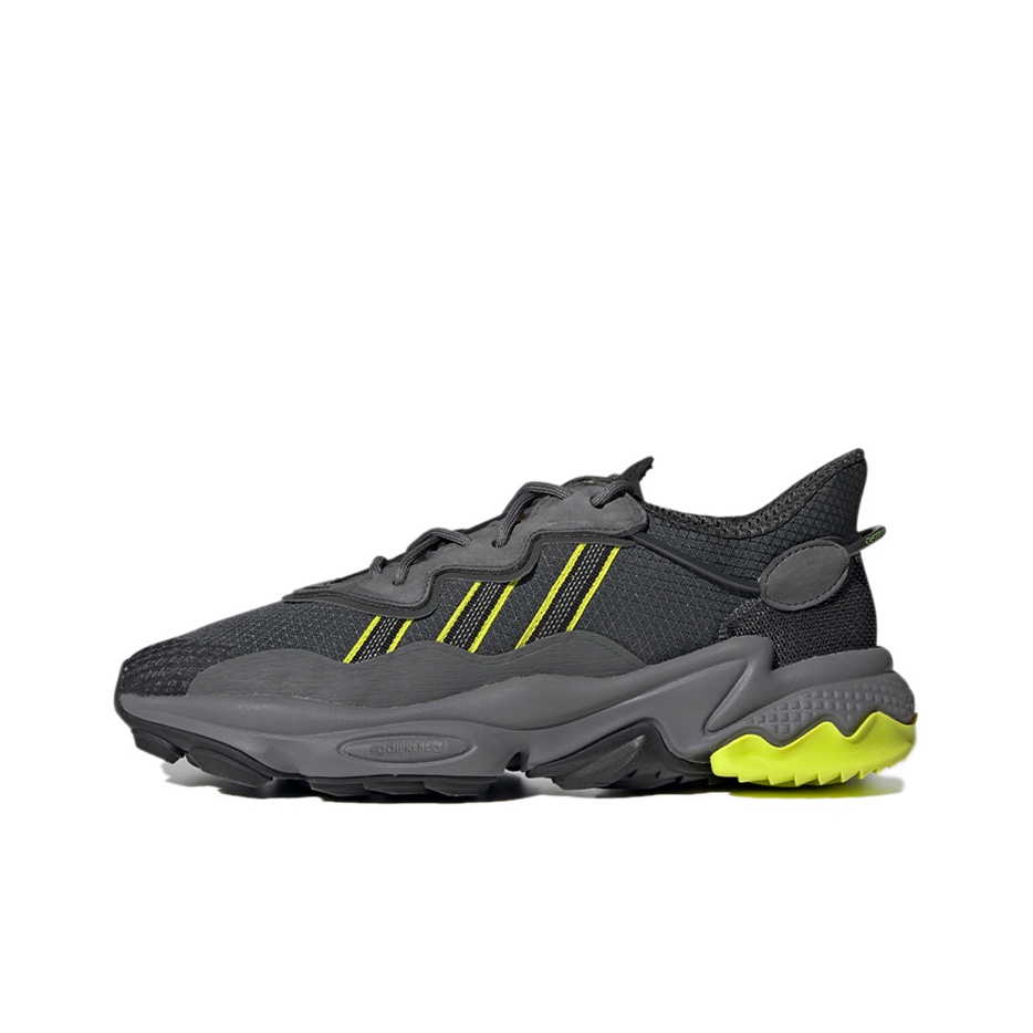 アオハル Adidas Originals Ozweego Tr 'Grey Semi Solar Yellow' - POIZON