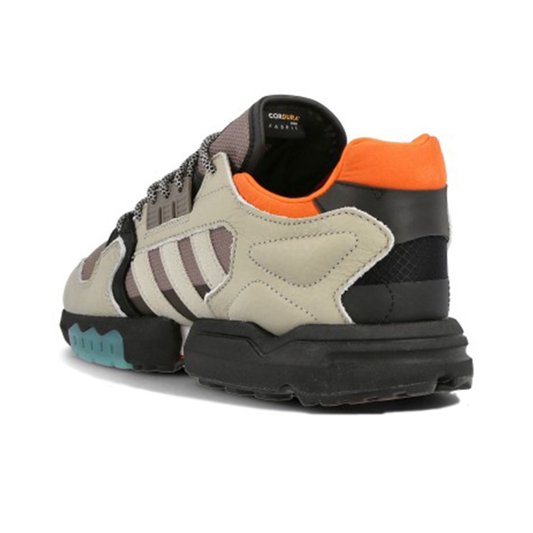 Originals zx torsion trail shoe in sesame and orange best sale