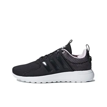 Adidas Neo Lite Racer Series CF Abrasion Resistant Breathable Low Top Casual Shoes Women's Black