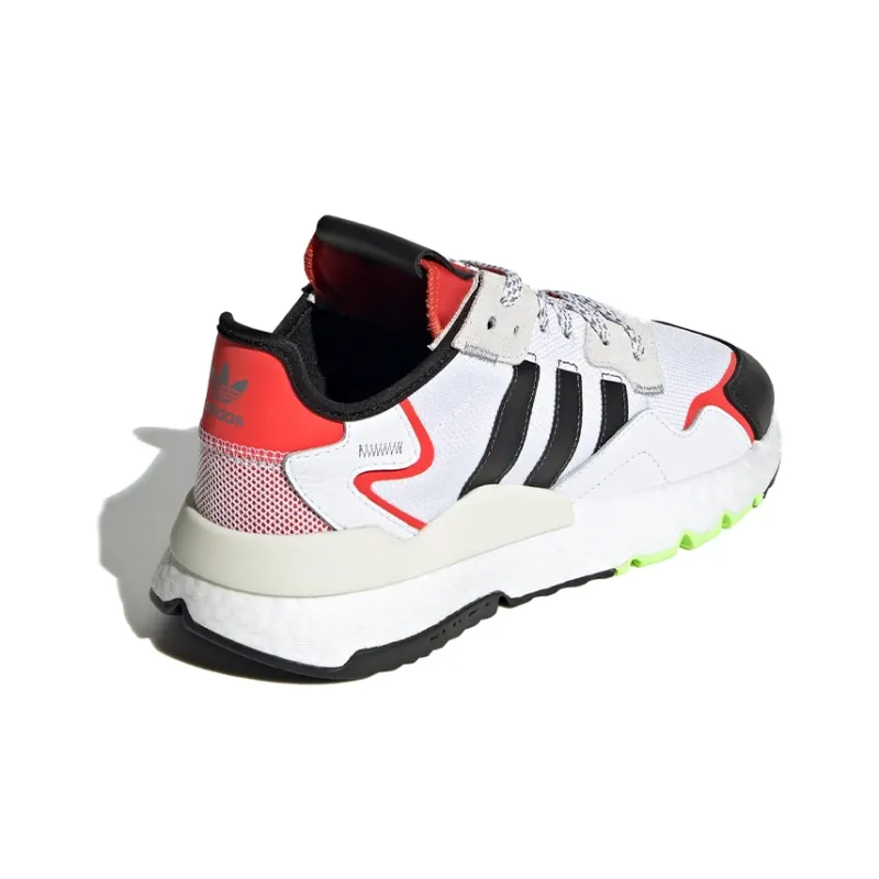Adidas Nite Jogger White Black Red-3