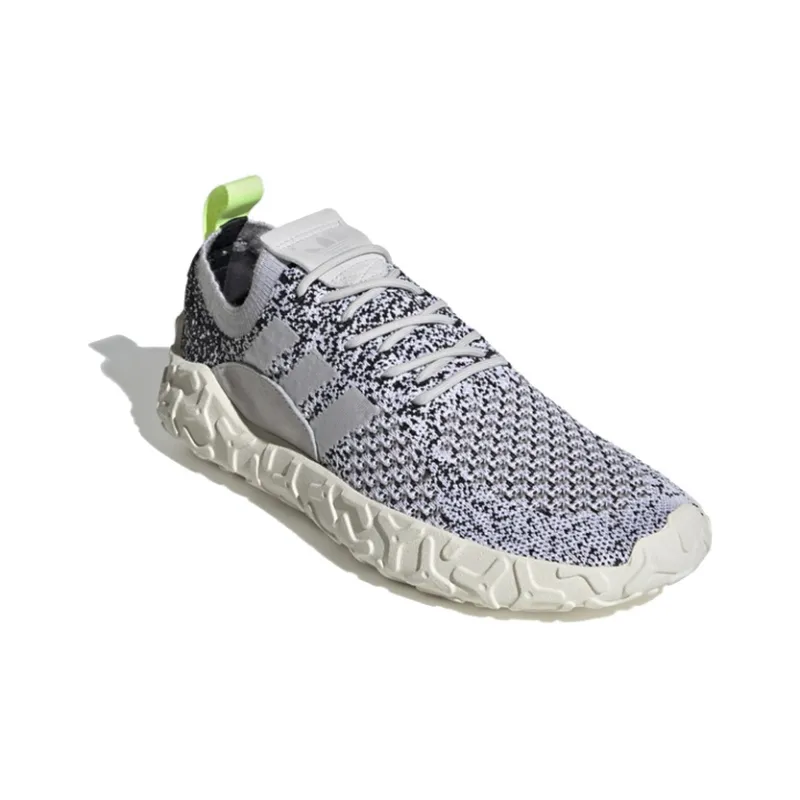 Adidas Originals F/22 PK Cushioned Slip-Resistant Low-Top Casual Shoes Men's Gray White-2