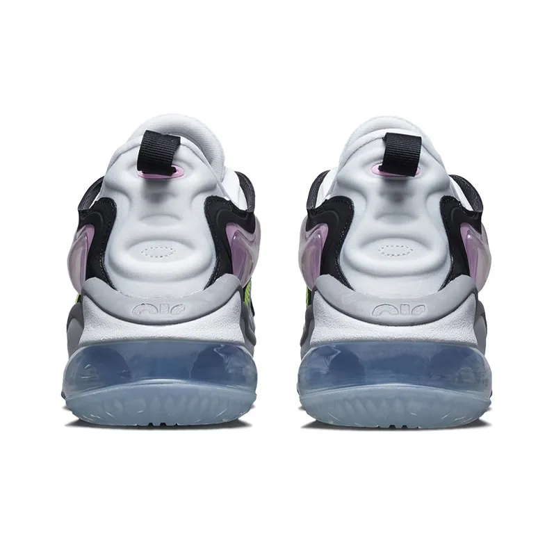 Nike Air Max Zephyr Cushioned Slip Resistant Low Top Casual Shoes Women's White Purple Black-4