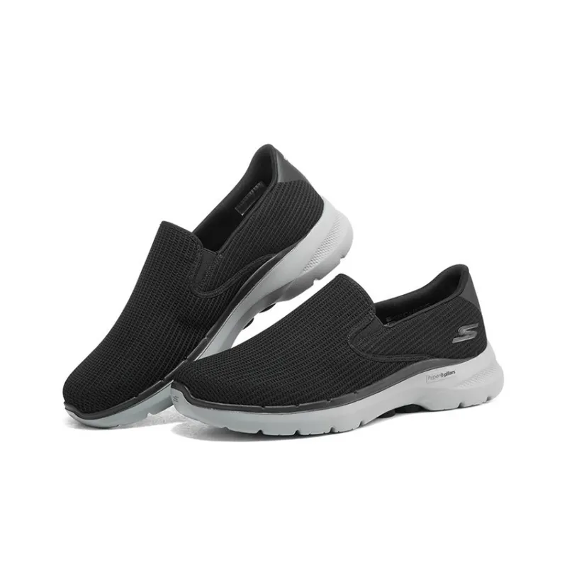 Skechers Go Walk 6 Anaglyph 'Black Grey'-2