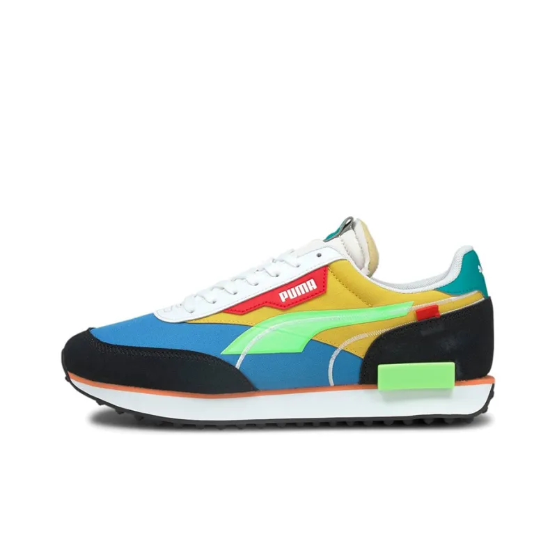 PUMA Future Rider Twofold Palace Blue Maize Women's-0