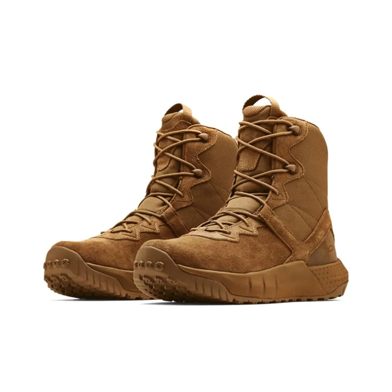 Under Armour Micro G Valsetz Leather Tactical Boots 'Brown'-2