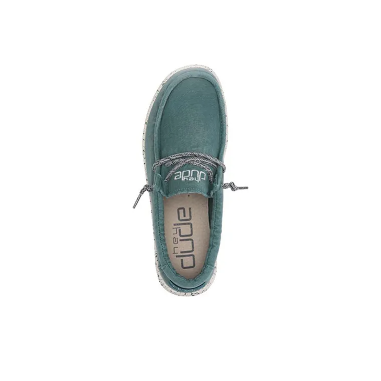 Heydude Casual Shoes Men Low Top Army Green-1