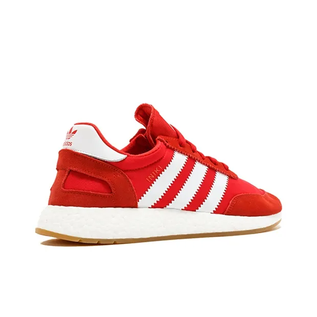 Adidas Iniki Runner Red White Gum-2