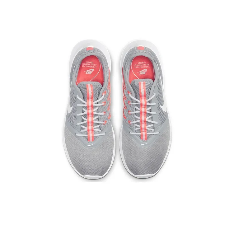Nike Viale Tech Racer Non-slip Lightweight Low-Top Casual Shoes GS Gray Pink-3