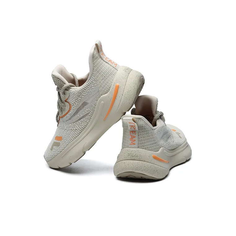 FILA FUSION Shoes 'Sand Grey Orange' Women's-3
