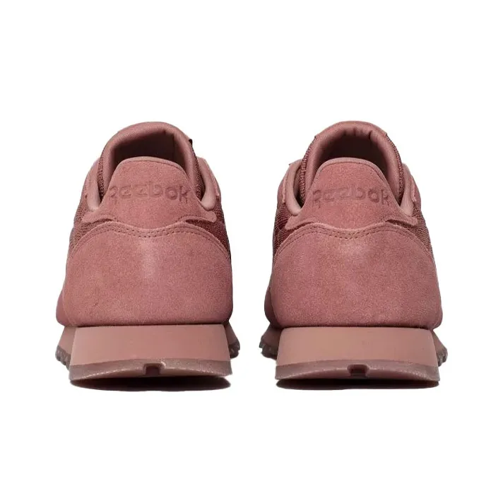 Reebok Classic Leather Lace Sandy Rose Women's-3