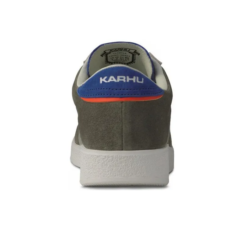 KARHU Trampas Anti Slip Wear Resistant Low Top Sports Casual Shoes Men's Gray Green Blue-3