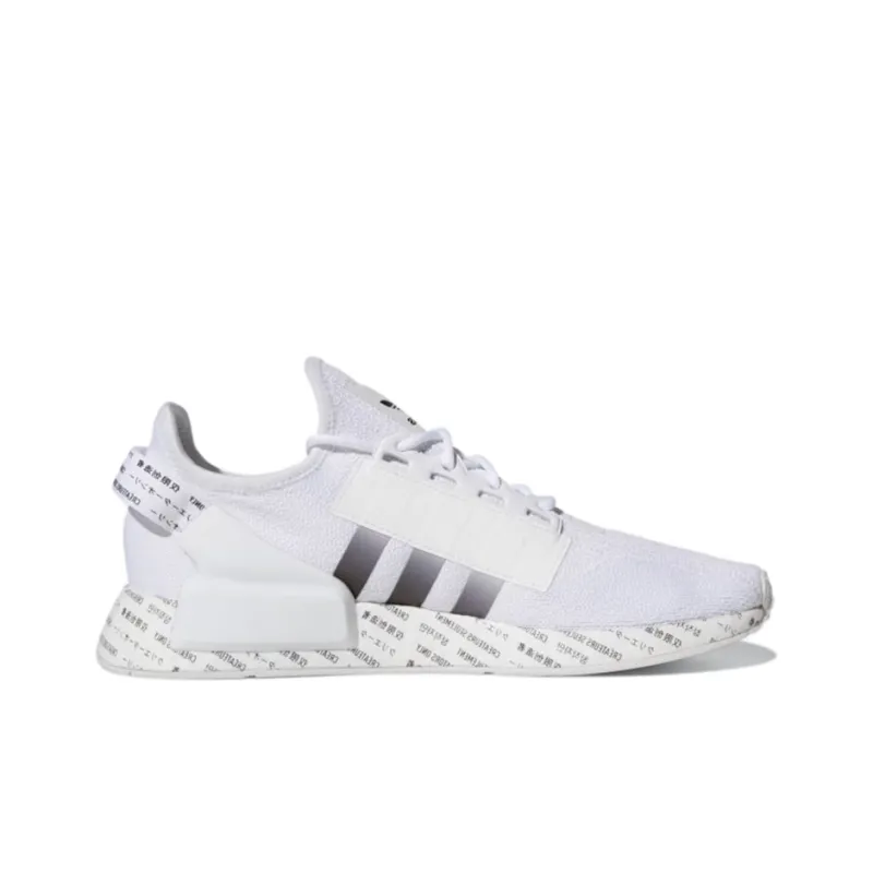 Adidas Originals Nmd R1 V2 Script White-1