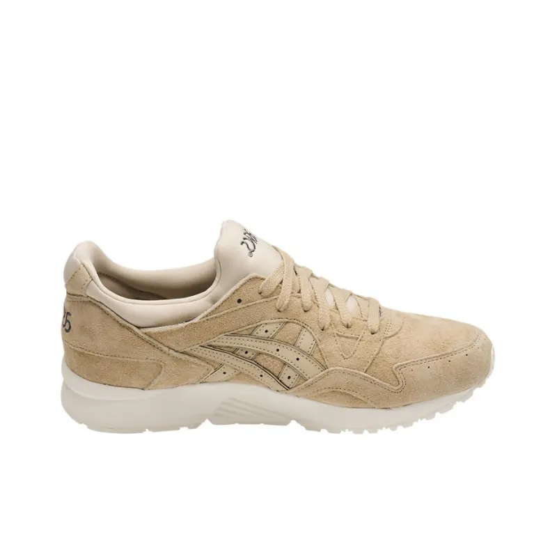 Asics Gel-Lyte V Anti-Slip And Wear-Resistant Lightweight Low-Top Casual Shoes Unisex Beige Brown-1