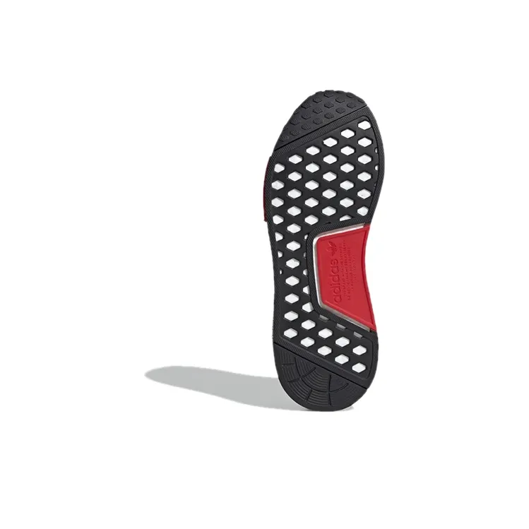 Adidas NMD_R1 'White Red'-5