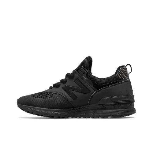 New Balance NB 574 Sport Casual Shoes Women's Low-Top Black