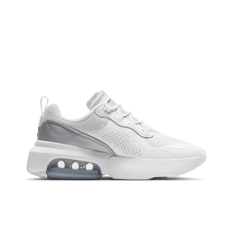 Nike Air Max Verona Cushioning Anti-Slip And Wear-Resistant Low-Top Casual Shoes GS White Silver-1