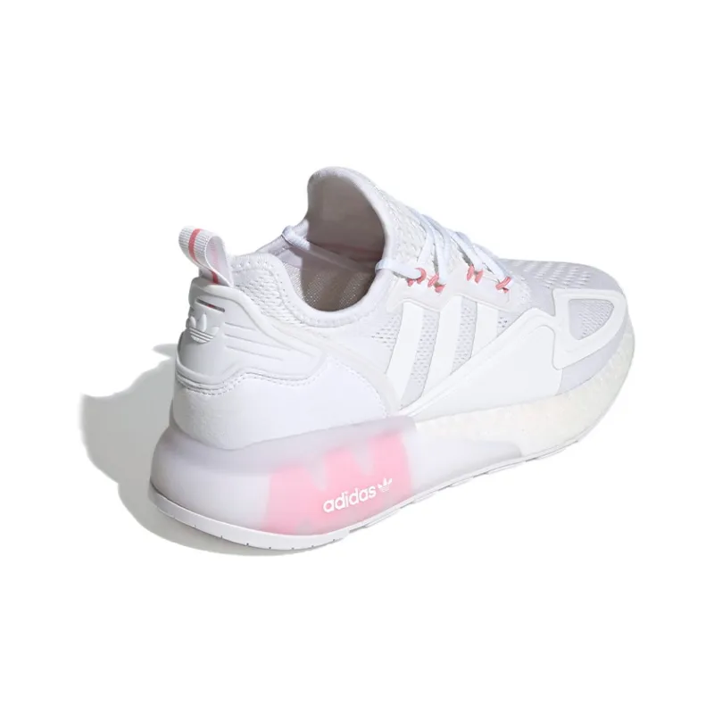 Adidas Originals Zx 2K Boost White Pink Women's-3