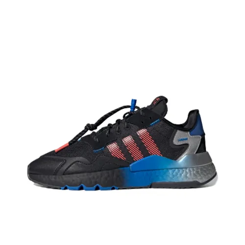 Adidas Originals Nite Jogger Casual Shoes Unisex Low-Top Black Blue Red