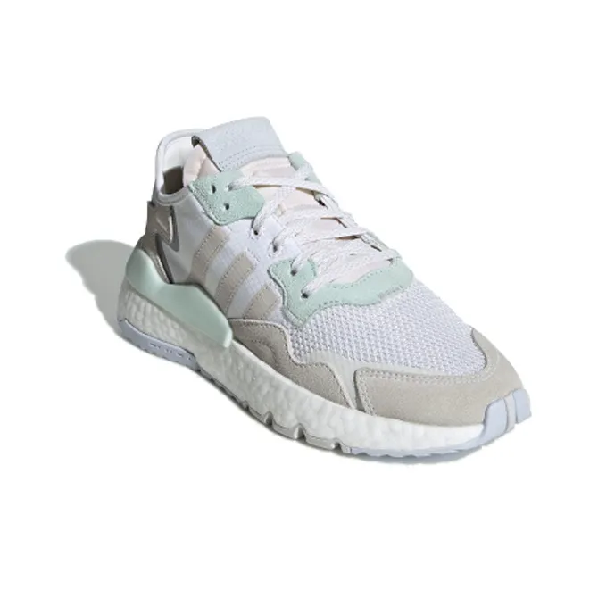 Adidas Nite Jogger Cloud White Ice Mint Women's-2