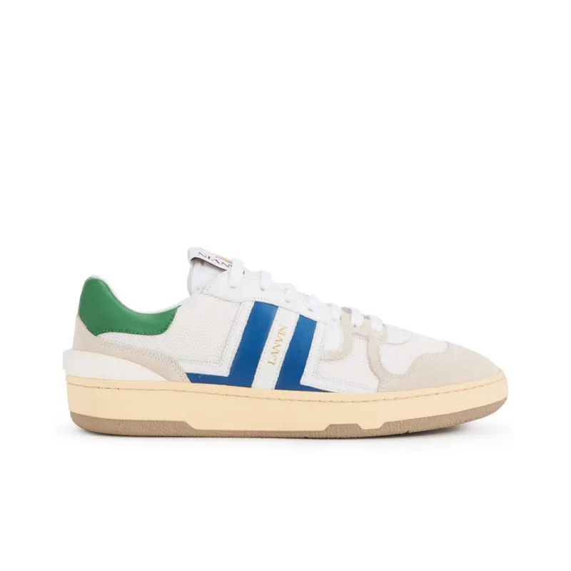 Lanvin Clay Low Top Sports Lifestyle Casual Shoes Men's White Blue-1