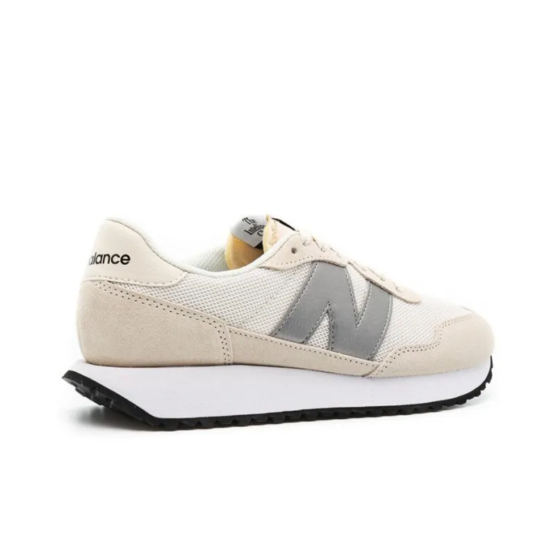 New Balance 237 Sea Salt Silver Metallic Women's-3