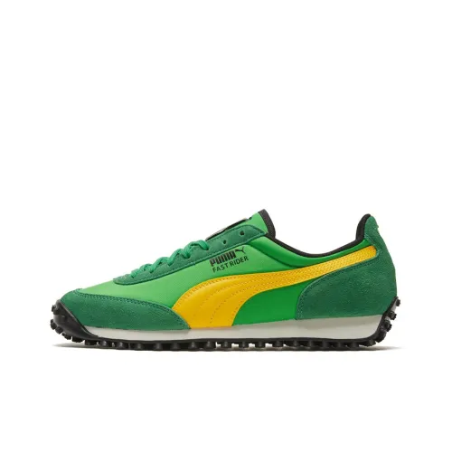 PUMA Fast Rider Casual Shoes Unisex Low-Top Amazon Green