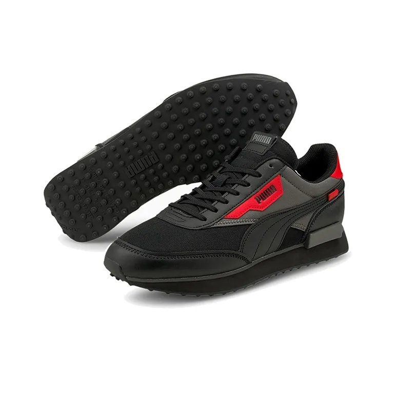 PUMA Future Rider Sprint 'Black High Risk Red'-4