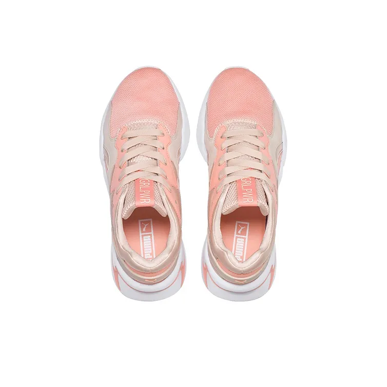 PUMA Nova Casual Shoes Women's Low Top Pink/White/Rose Gold-3
