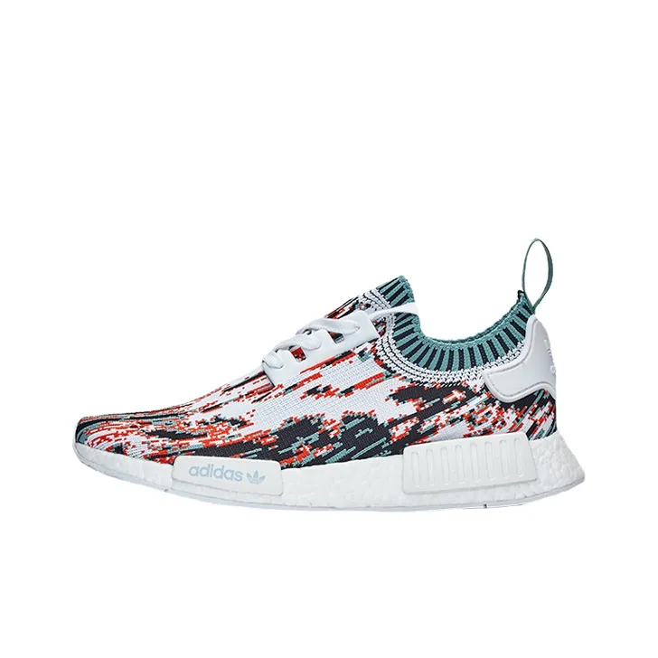 Adidas Originals Nmd R1 Sneakersnstuff Datamosh Collegiate Orange-0