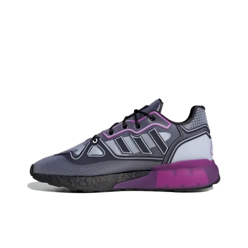 Adidas Originals ZX 2K Boost Casual Shoes Unisex Low-Top Blue/Purple/White