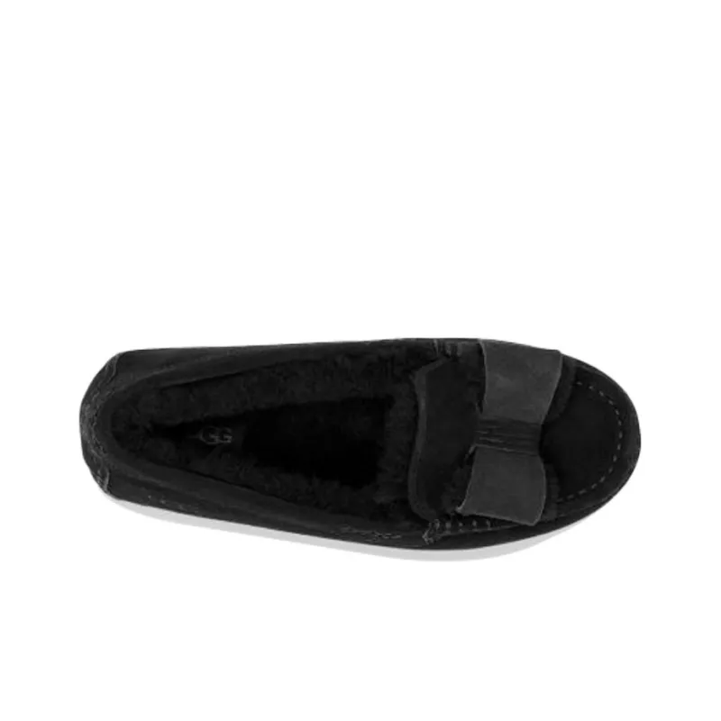 UGG Ansley Twinface Bow 'Black' Women's-4