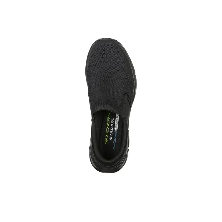 Skechers Equalizer 4.0 Slip on Shoes Black-2